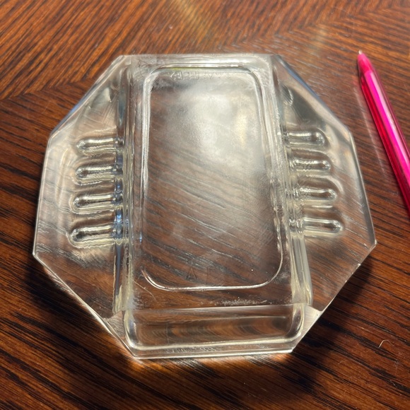 Art Deco ashtray trinket dish 1940s Safex Made in USA - Picture 7 of 8